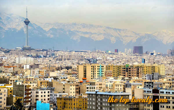 Teheran Iran einwohner
